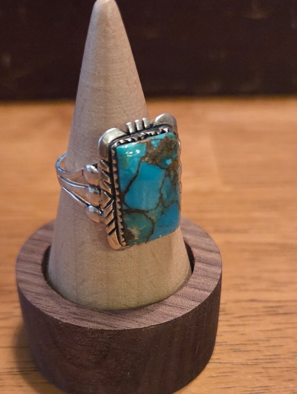 Sterling Silver Turquoise Statement Ring